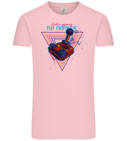 Play Everywhere Design - Comfort Unisex T-Shirt_CANDY PINK_front