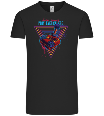 Play Everywhere Design - Comfort Unisex T-Shirt_DEEP BLACK_front