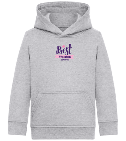 BFF Crown Design - Comfort Kids Hoodie_ORION GREY II_front