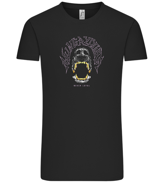 Hungry Dogs Design - Comfort Unisex T-Shirt_DEEP BLACK_front