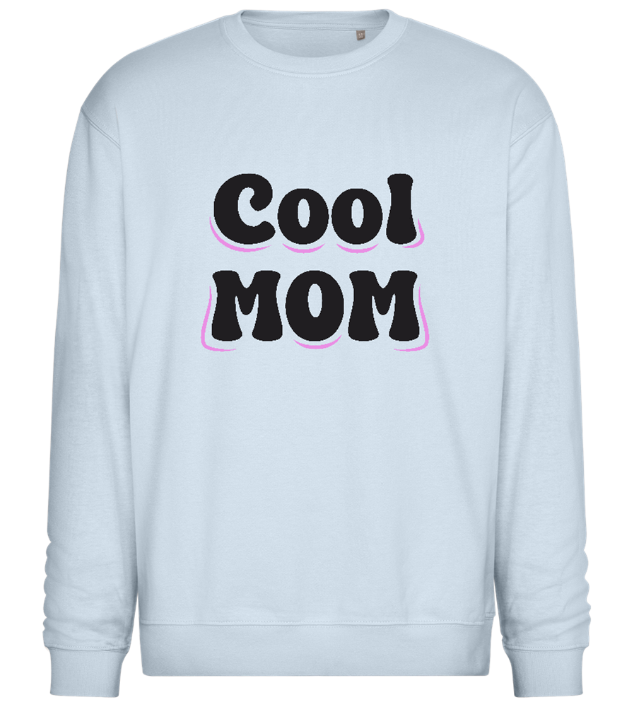 Cool Mom Design - Comfort Essential Unisex Sweater_CREAMY BLUE_front