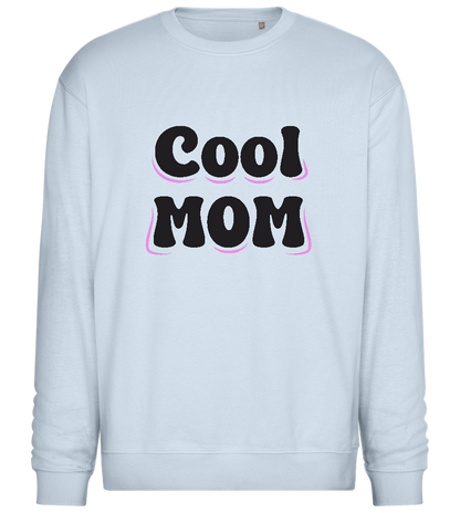 Cool Mom Design - Comfort Essential Unisex Sweater_CREAMY BLUE_front