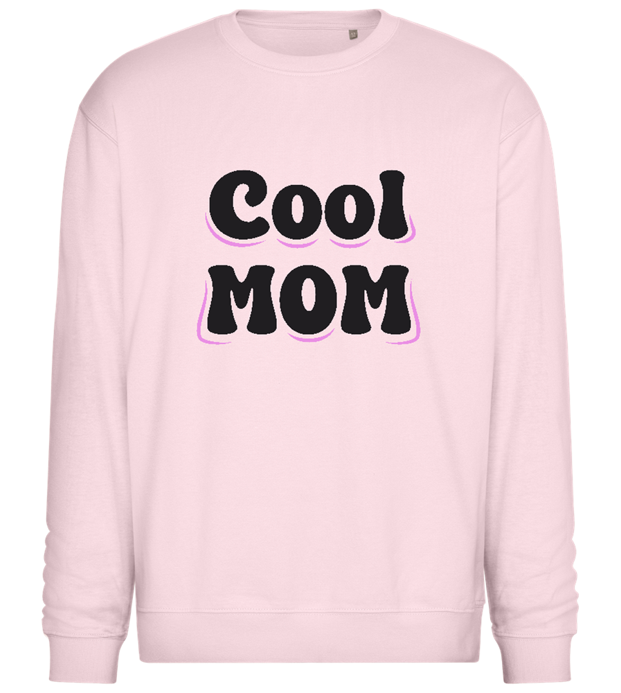 Cool Mom Design - Comfort Essential Unisex Sweater_LIGHT PEACH ROSE_front