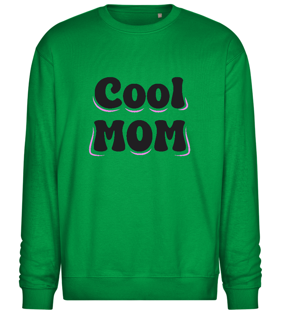 Cool Mom Design - Comfort Essential Unisex Sweater_MEADOW GREEN_front