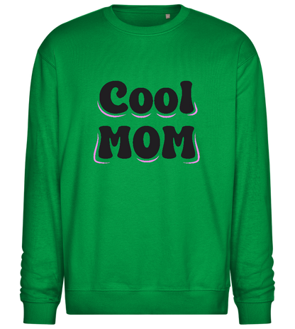 Cool Mom Design - Comfort Essential Unisex Sweater_MEADOW GREEN_front