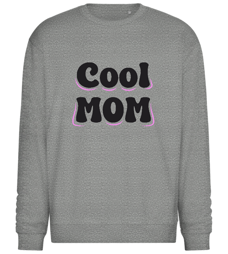 Cool Mom Design - Comfort Essential Unisex Sweater_ORION GREY II_front