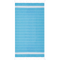 Cotton Hamam Beach Towel 180gsm_TURQUOISE_front