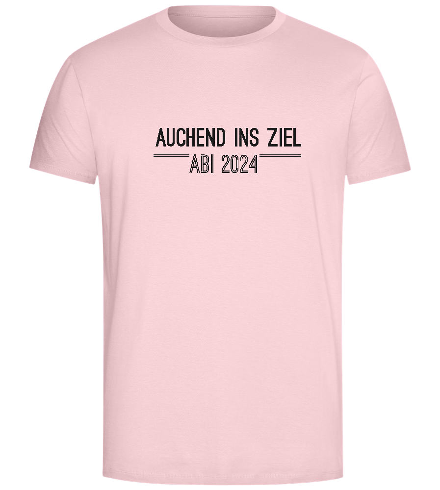 Rauchend Ins Ziel Design - Comfort Unisex T-Shirt_CANDY PINK_front