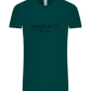 Rauchend Ins Ziel Design - Comfort Unisex T-Shirt_GREEN EMPIRE_front