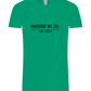 Rauchend Ins Ziel Design - Comfort Unisex T-Shirt_SPRING GREEN_front
