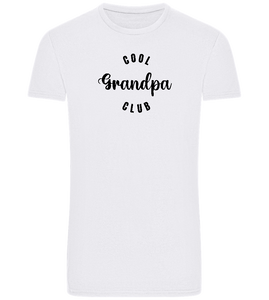 Cool Grandpa Club Design - Basic Unisex T-Shirt