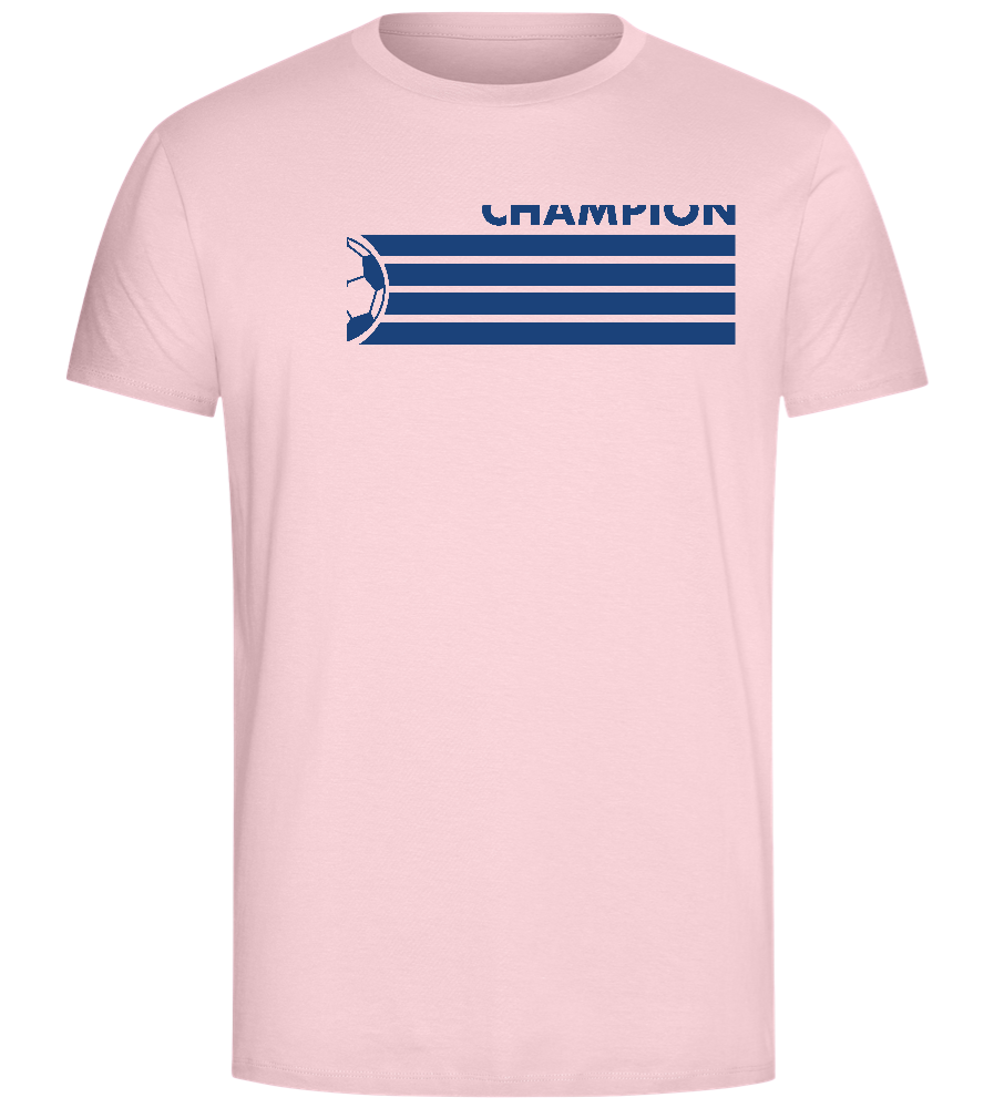 Soccer Champion Design - Comfort Unisex T-Shirt_CANDY PINK_front