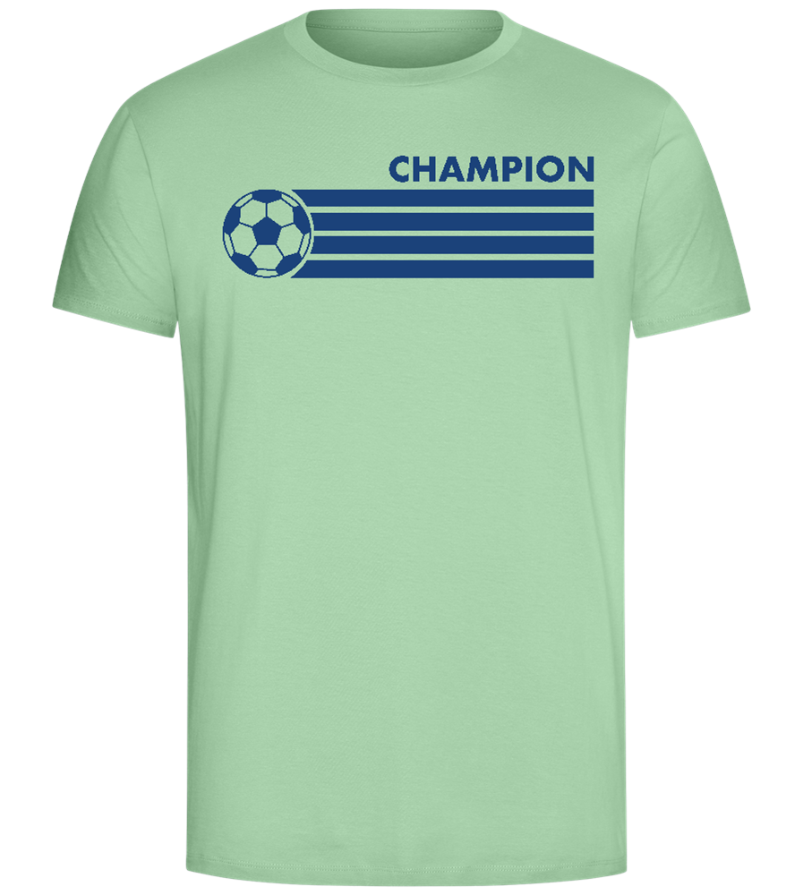 Soccer Champion Design - Comfort Unisex T-Shirt_ICE GREEN_front