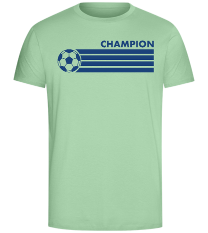 Soccer Champion Design - Comfort Unisex T-Shirt_ICE GREEN_front