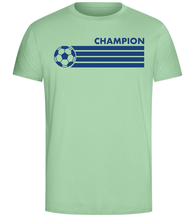 Soccer Champion Design - Comfort Unisex T-Shirt_ICE GREEN_front