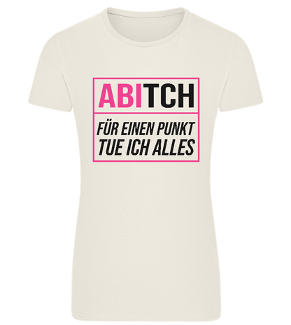 Tue Ich Alles Design - Comfort women's fitted t-shirt_SILESTONE_front