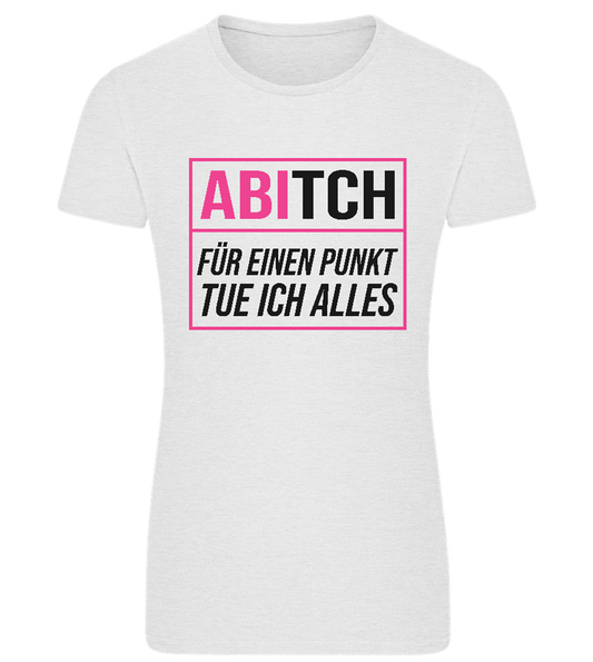 Tue Ich Alles Design - Comfort women's fitted t-shirt_VIBRANT WHITE_front