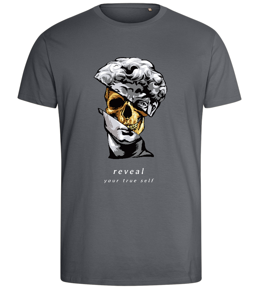 Reveal Your Self Design - Comfort men's fitted t-shirt_MOUSE GREY_front