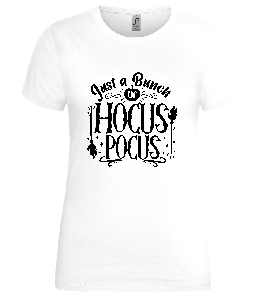 Hocus Pocus Design - Premium women's t-shirt_WHITE_front