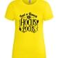 Hocus Pocus Design - Premium women's t-shirt_YELLOW_front