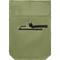 Rolltop Laptop Backpack with Padded Back_ARMY GREEN_front