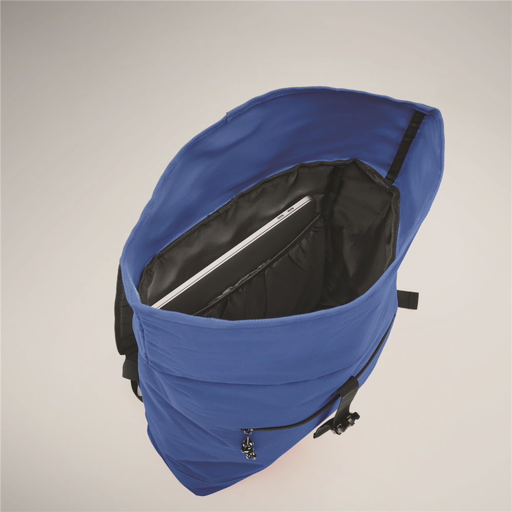 Rolltop Laptop Backpack with Padded Back_ROYAL BLUE_DETAILEDIMAGE_back_1