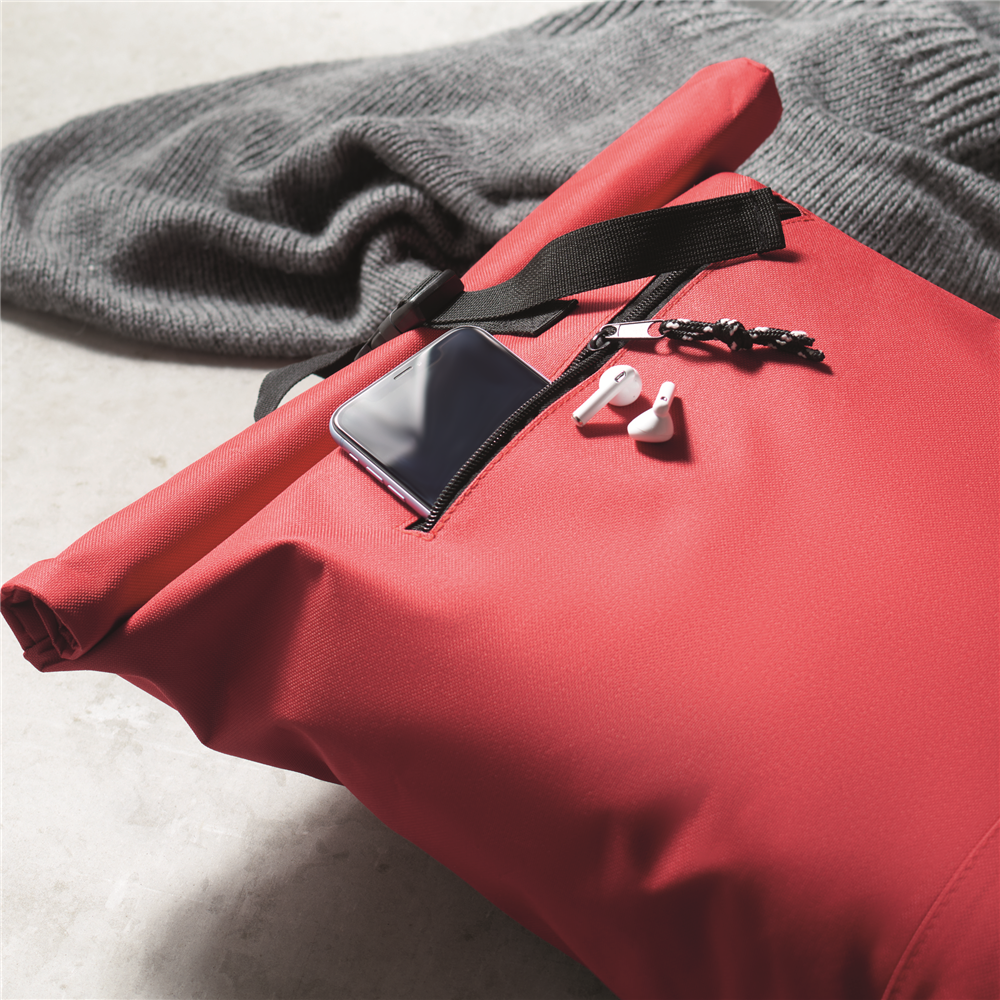 Rolltop Laptop Backpack with Padded Back_RED_DETAILEDIMAGE_back_2