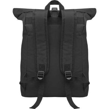 Rolltop Laptop Backpack with Padded Back_BLACK_DETAILEDIMAGE_front_2