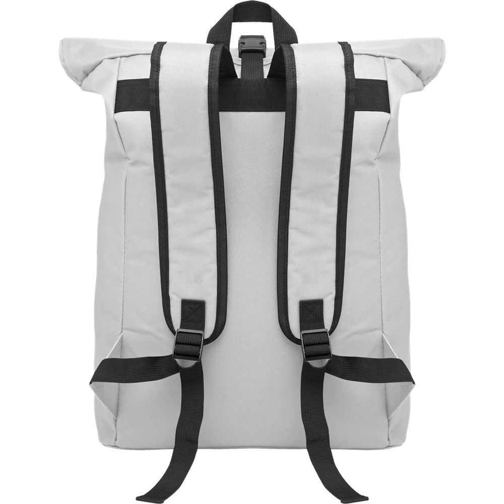 Rolltop Laptop Backpack with Padded Back_WHITE_DETAILEDIMAGE_front_2