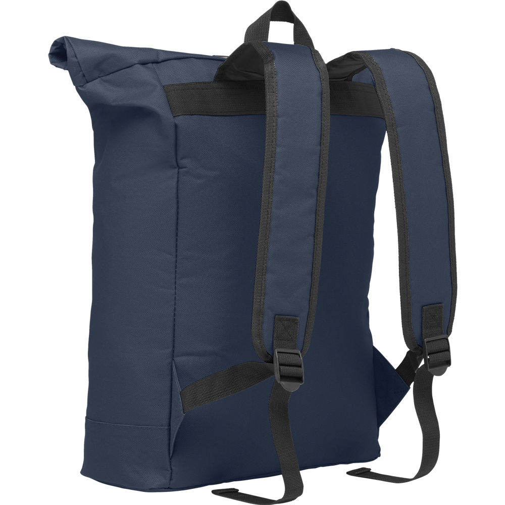Rolltop Laptop Backpack with Padded Back_BLUE_DETAILEDIMAGE_front_3