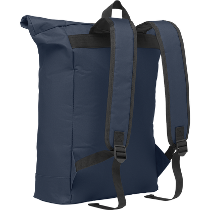 Rolltop Laptop Backpack with Padded Back_BLUE_DETAILEDIMAGE_front_3
