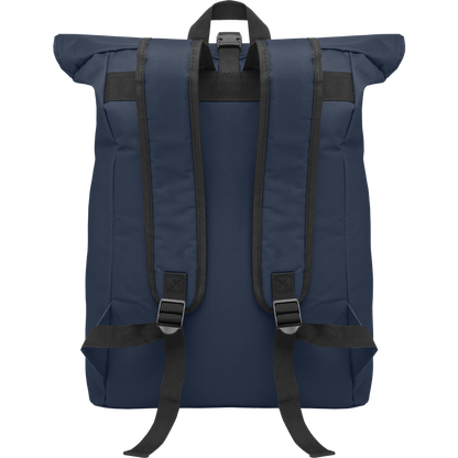 Rolltop Laptop Backpack with Padded Back_BLUE_DETAILEDIMAGE_front_2