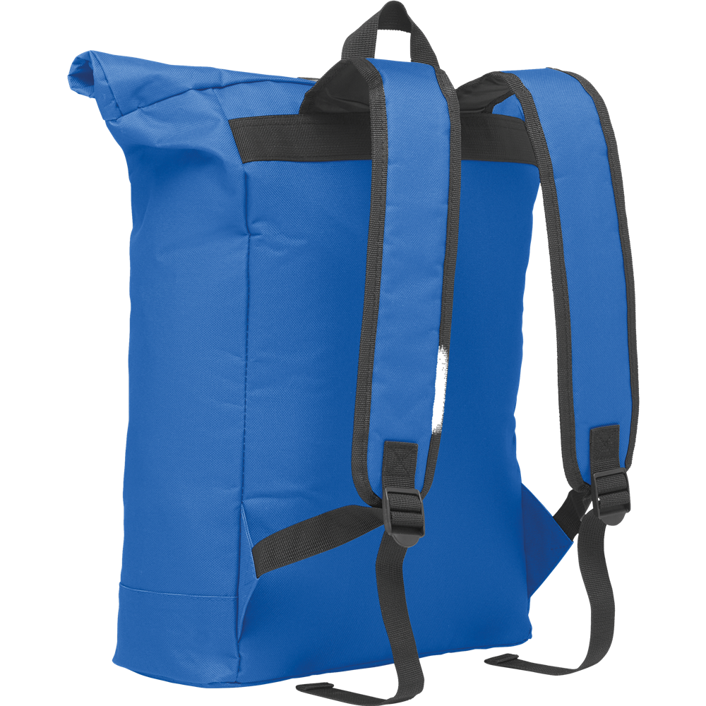 Rolltop Laptop Backpack with Padded Back_ROYAL BLUE_DETAILEDIMAGE_front_3