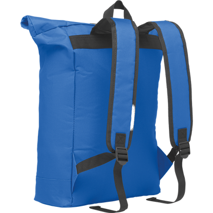 Rolltop Laptop Backpack with Padded Back_ROYAL BLUE_DETAILEDIMAGE_front_3