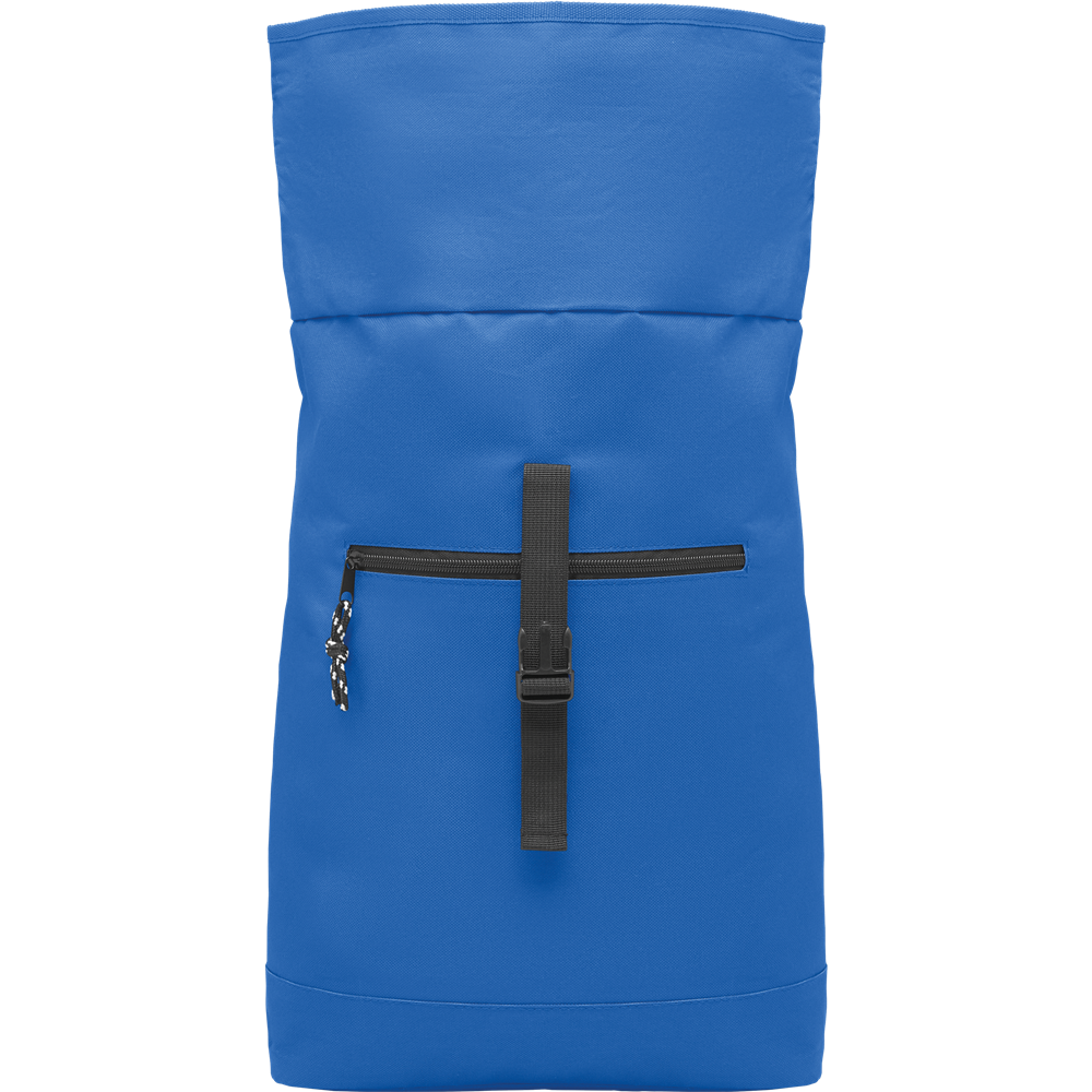 Rolltop Laptop Backpack with Padded Back_ROYAL BLUE_DETAILEDIMAGE_front_4
