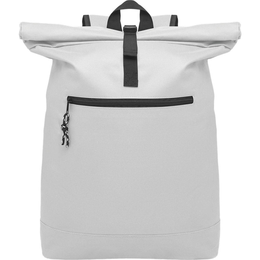 Rolltop Laptop Backpack with Padded Back_WHITE_DETAILEDIMAGE_front_1