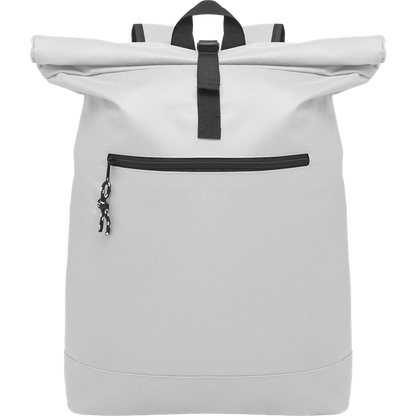 Rolltop Laptop Backpack with Padded Back_WHITE_DETAILEDIMAGE_front_1