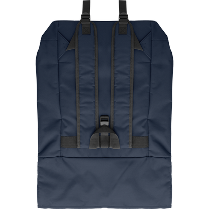 Rolltop Laptop Backpack with Padded Back_BLUE_back