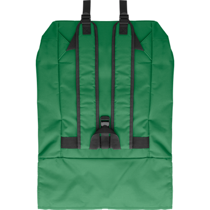 Rolltop Laptop Backpack with Padded Back_DARK GREEN_back