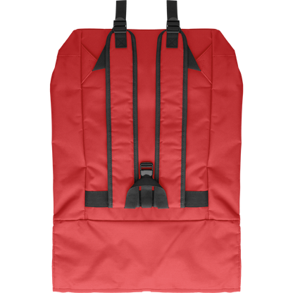 Rolltop Laptop Backpack with Padded Back_RED_back