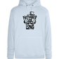 November Growth Design - Premium unisex hoodie_CREAMY BLUE_front