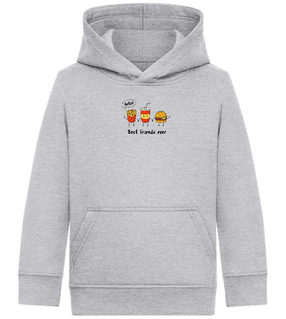 Best Friends Ever Design - Comfort Kids Hoodie_ORION GREY II_front