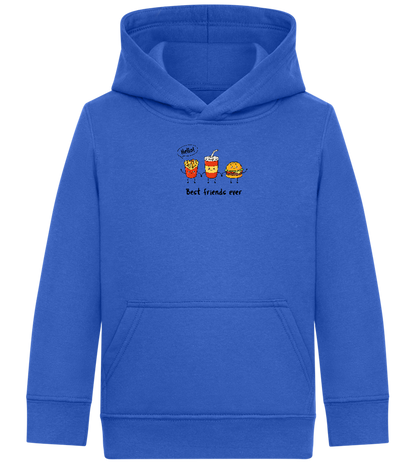 Best Friends Ever Design - Comfort Kids Hoodie_ROYAL_front