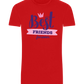 Best Friends Forever 1 Design - Basic Unisex T-Shirt_RED_front