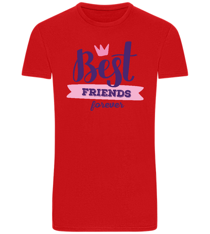 Best Friends Forever 1 Design - Basic Unisex T-Shirt_RED_front