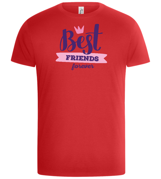 Best Friends Forever 1 Design - Basic Unisex T-Shirt_RED_front