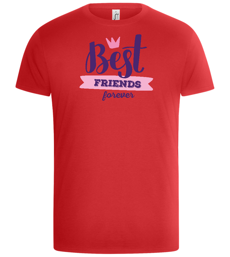 Best Friends Forever 1 Design - Basic Unisex T-Shirt_RED_front