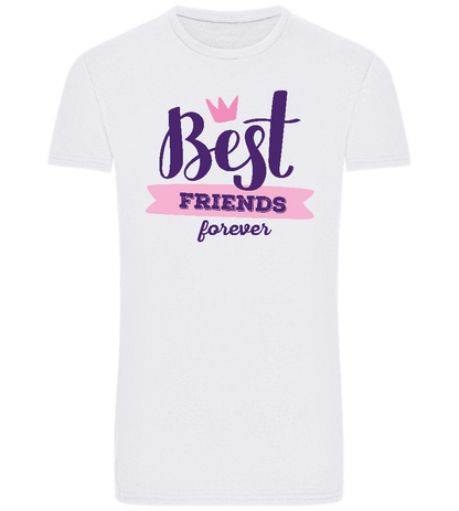 Best Friends Forever 1 Design - Basic Unisex T-Shirt_WHITE_front
