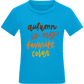 My Favorite Color is Autumn Design - Comfort kids fitted t-shirt_TURQUOISE_front