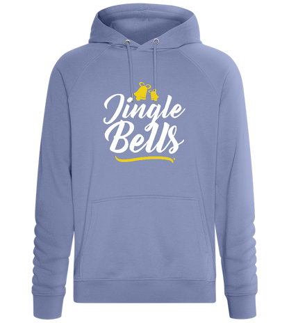 Christmas Jingle Bells Design - Comfort unisex hoodie_BLUE_front